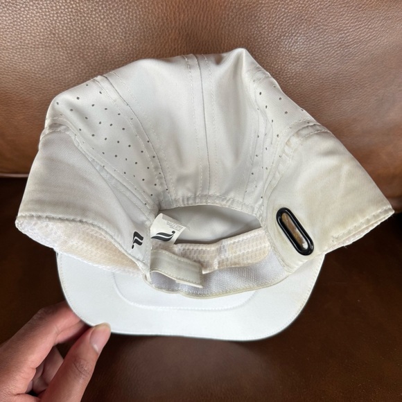 Fabletics Light Gray Performance Cap with Reflective Logo - Picture 3 of 3